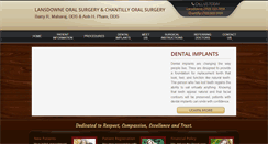 Desktop Screenshot of myoralsurgeons.com