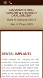 Mobile Screenshot of myoralsurgeons.com